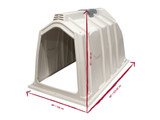 Calf-Tel®  Deluxe II Left Door Hutch System Kit With Side Feed Station
