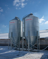 Galvanized Metal Feed Bins