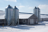 Galvanized Metal Feed Bins