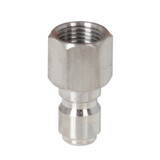 3/8 Inch Stainless Steel Female Nipple Plug