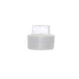 Solid Square Head Plug - Sch 40 - Galvanized - 1/2"