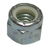 Zinc 1/4 Inch Lock Nut