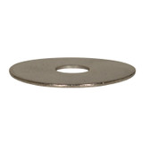 Fender Washer, Imperial, 1/2 in, 0.531 in ID x 2 in OD, 0.051 to 0.132 in THK, Stainless Steel