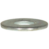 USS Pattern Flat Washer, Imperial, 1/4 in, 5/16 in ID x 3/4 in OD, 1/16 in THK, Zinc plated steel