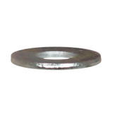 Flat Washer, Imperial, 3/8 in, Zinc plated steel