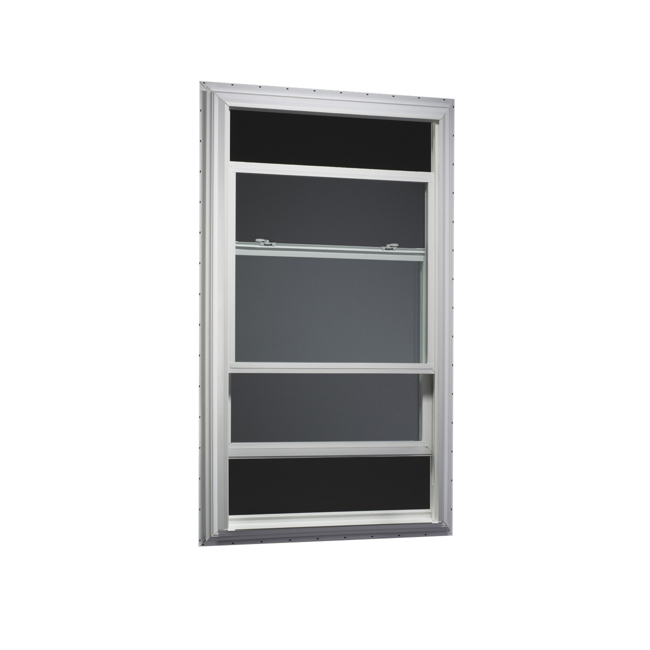 Mi DoubleHung Tilt Fully Welded Insulated New Construction Window, PVC