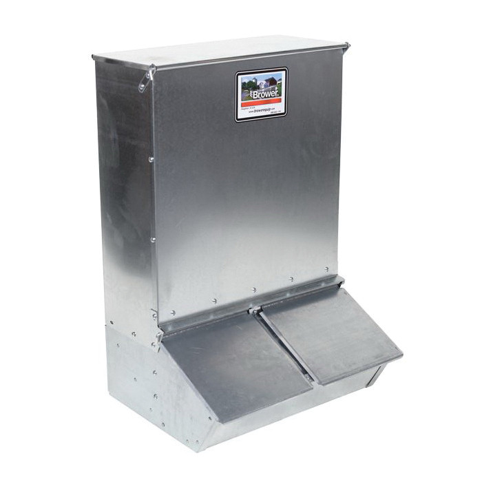 Brower® 2Door Hog Feeder, 3.7 Bushel