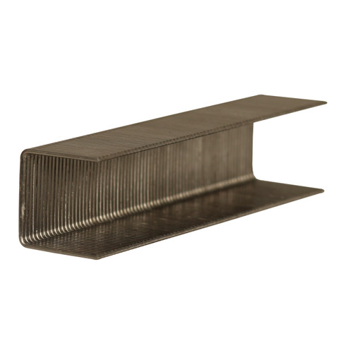 16 Gauge Stainless Steel Chisel Point Wide Crown Staple, 1 in W Crown
