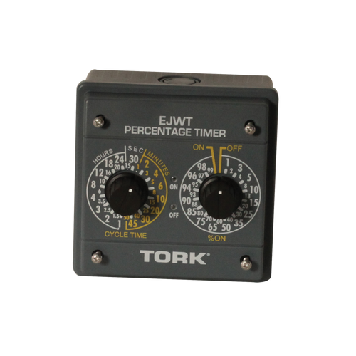 TORK® Adjustable Percentage Timer, 15 s to 24 hr Time Setting, 120 to ...