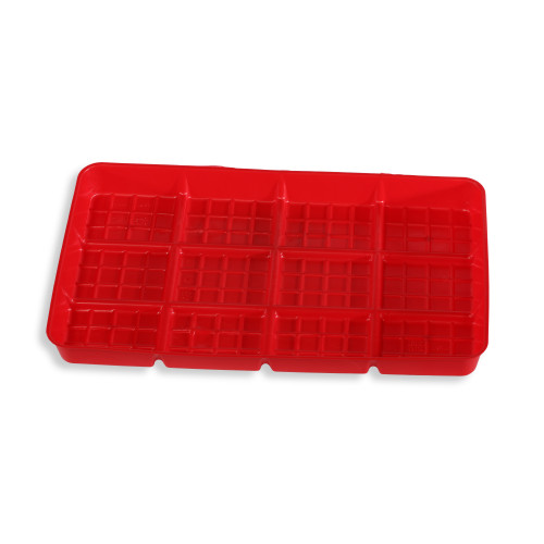 Heavy Duty Feed Tray, 22 in L x 2 in H, Plastic