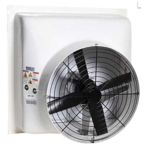AP® Performer Direct Drive Variable Speed Shutter Fan, 14 in Dia Blade, 115/230 VAC, 2385 cfm, 22-1/2 in W