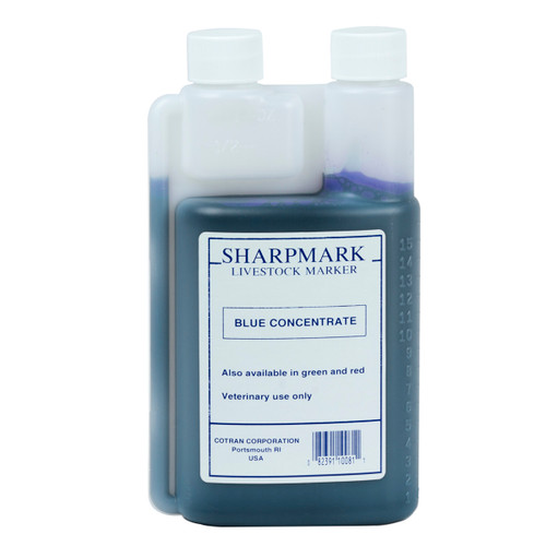 SHARPMARK™ Marker Spray Concentrate, Blue, includes free 16 oz sprayer