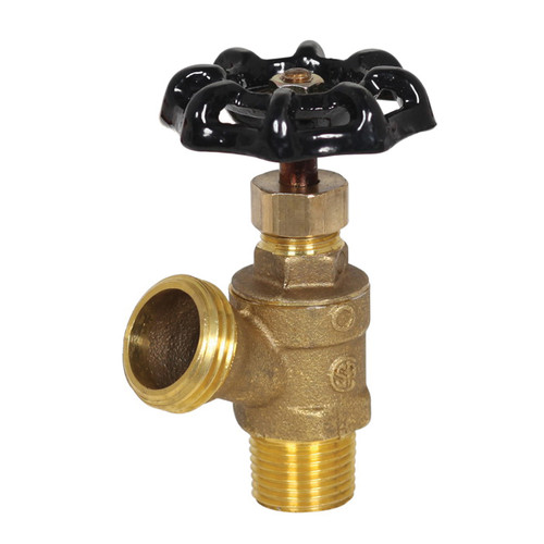 Brass Boiler Drain 3/4 Inch