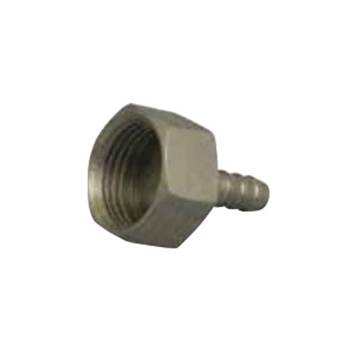 Stainless Steel 1/4 Inch Barb x 1/2 FPT 1 Piece