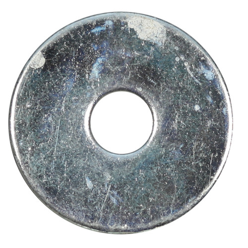 Fender Washer, Imperial, 3/8 in, 0.406 in ID x 1-1/2 in OD, 0.036 to 0.132 in THK, Steel