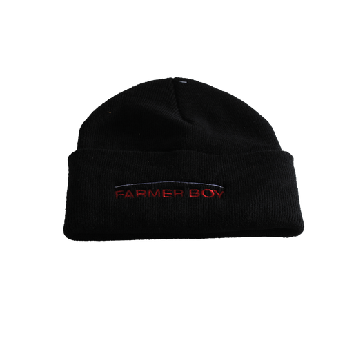 Farmer Boy® Black Cuffed Beanie