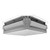Double L Group 4-Way Ceiling Mount Attic Air/Topjet Inlet, 22-1/2 in L x 22-1/2 in W Inlet, 1812 cfm at 0.125 SP