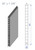 Trusscore NorLock Divider Plank, 8'6" (L) x 20" (W)
