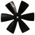 10 Inch Fiberglass Propeller for Pit Fan