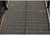 Wire Woven Steel Flooring 7 ft L x 5 ft W x 5/16 Inch Thick - 3" Hole