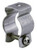 1-Hole 1" Conduit Hanger With Bolt and Nut, Stainless Steel