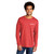 Long Sleeve T-Shirt, Men's, Bright Red