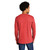 Long Sleeve T-Shirt, Men's, Bright Red