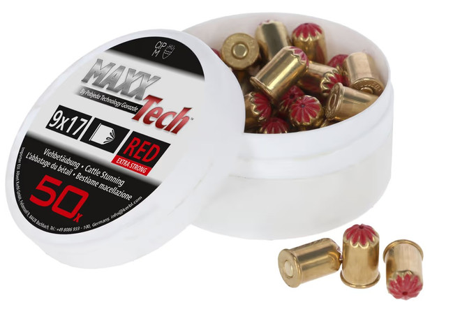 Red Power Replacement Stunner Cartridge, For Blitz Stun Gun, 460 mg