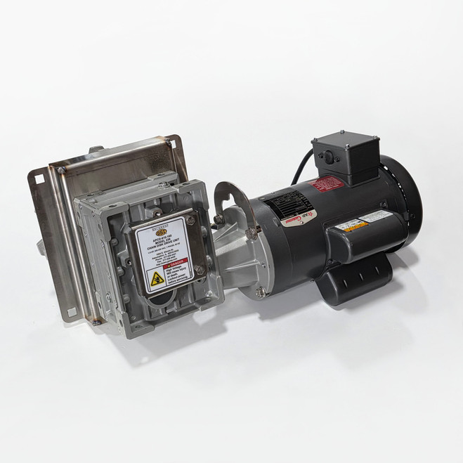 Cumberland®  Chain Disk Drive Unit Motor 1.5 HP & Gearbox Assembly With Adapter