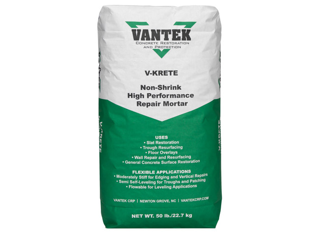 Vantek V-Krete™ Mortar, 50 lb Bag Vantek V-Krete™ Mortar, 50 lb Bag