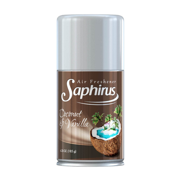 Saphirus Air Freshener Aerosol - Coconut & Vanilla