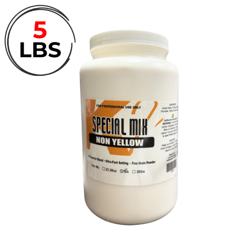L2k Powder K2 Acrylic Powder, (5LBS / 80oz) - SPECIAL MIX