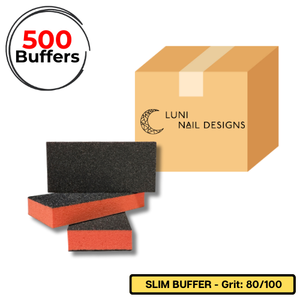 buffer, slim buffer, slim, grit, disposable, medium, orange