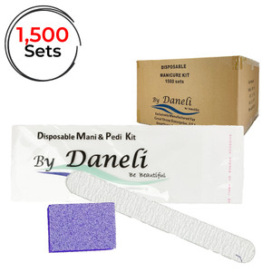 Disposable Manicure Kit [2-Piece Set] – (1,500 Sets/Case)
