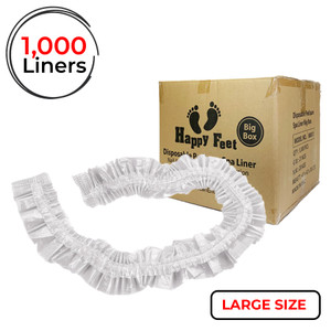 Disposable Pedicure Liner [Clear] – (1,000 Pcs./Case)