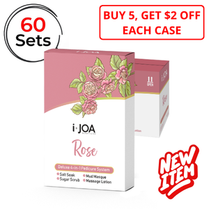 i.JOA Deluxe Pedicure 4-Step - ROSE (60 Sets/Case) i.JOA Deluxe Pedicure 4-Step - ROSE (60 Sets/Case)