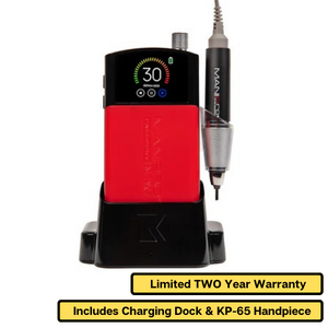 ManiPro Passport NEXT Drill w/ Charging Dock- [Black/Red]