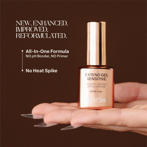 Aprés Extend Gel - 15 mL - SENSITIVE [HEMA-FREE] | KND Nail Supply