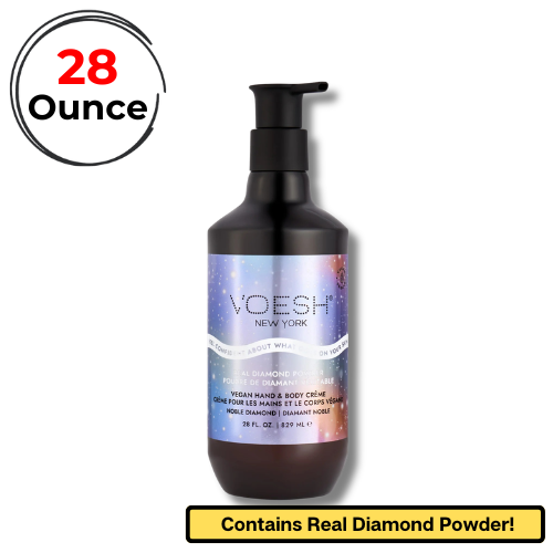 Voesh, diamond, Noble diamond, lotion, hand, body, creme, cream, vegan