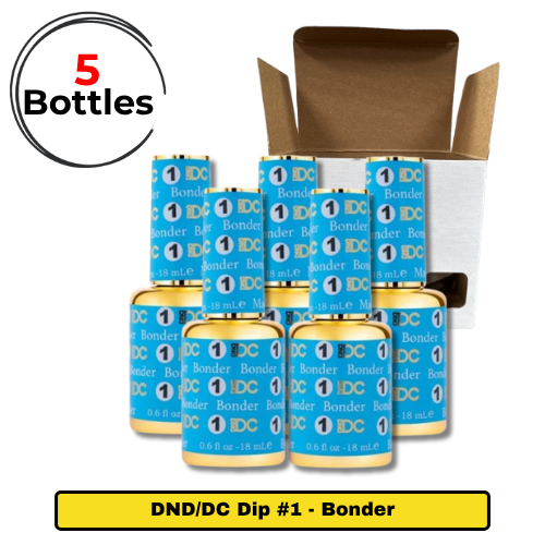 DND Dip Liquid Step #1 - BONDER | 5-Pack