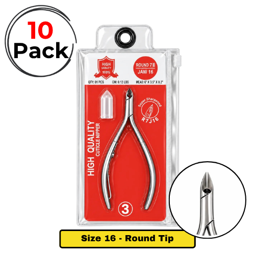 nipper, stainless steel, R6J16, cuticle nipper, 16