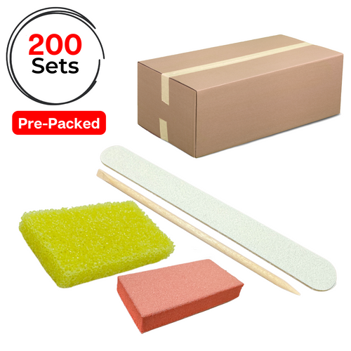 Disposable Pedicure Kit [4-Piece Set] – (200 Sets/Case)