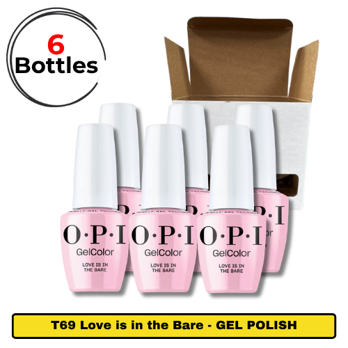 OPI GelColor #T69 - Love is in the Bare | 6-Pack