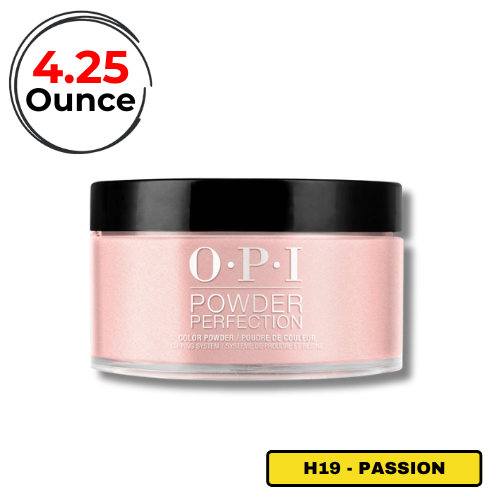 dip, powder, dip powder, jar, OPI, H19, Passion