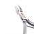 nghia, nipper, stainless steel, D01, cuticle nipper, 14