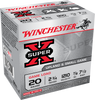 Winchester Upland XU207 20GA, Lead Shot, 2 3/4",1210FPS, 7/8 OZ., #7.5, 25 RDS Per Box 020892013414
