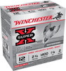 Winchester WEX12H2 12GA High Velocity Steel Shot, 2 3/4", 1 1/8oz, 1400FPS, #2, 25RD Per Box 020892017184