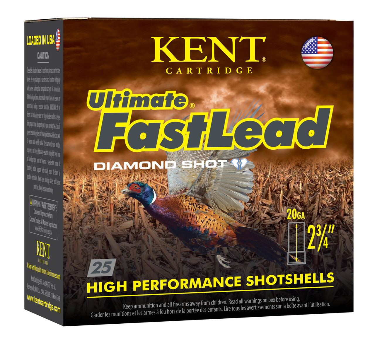 ガット KENT Kent Ultimate Fast Lead 20 Gauge 25 Rounds | Ammo Yard