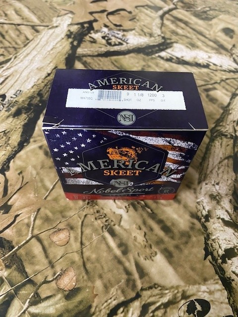 Nobel Sport ANS129 American Skeet 12GA, 1 1/8oz, 2 3/4