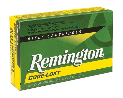 Remington Core-Lokt .243 Winchester 100GR, Pointed Soft Point, 20RD 047700051901